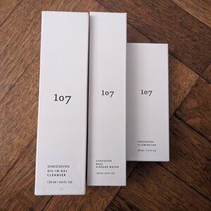 ONEOSEVEN (107) PACK: Cleanser + Vinegar Water + Illuminator